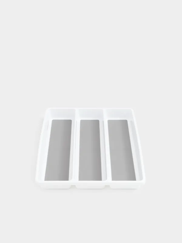 Лоток для кухонных принадлежностей, 40х33 см, 3 отделения, Non-slip, image-2