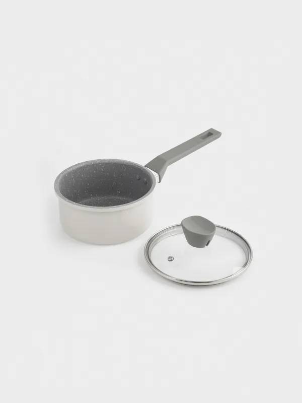 Набор посуды, 4 пр, с покрытием, алюминий, бежевый, Tasty, image-5