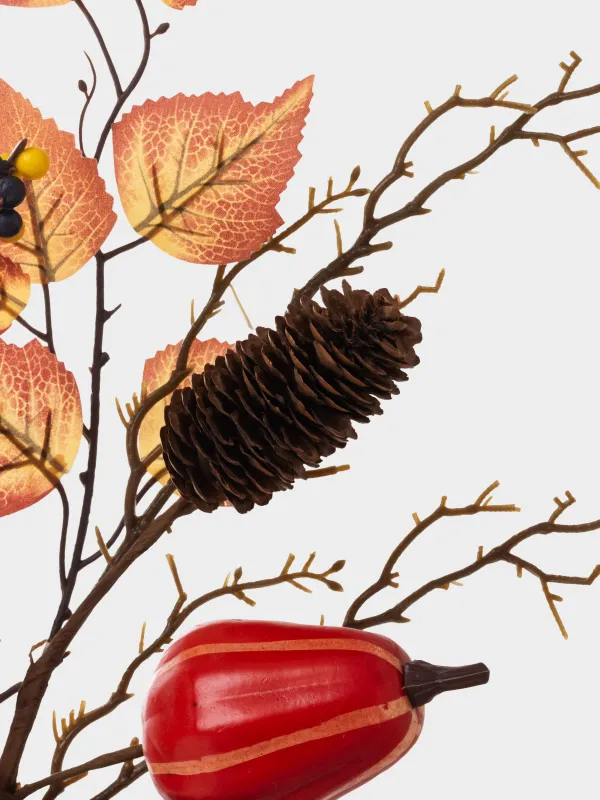 Ветка декоративная, 50 см, пластик/бумага, Осенний урожай, Forest symphony decor, image-2