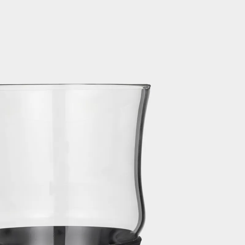 Стакан для пива, 15 см, 470 мл, 2 шт, с манжетой, стекло Б/силикон, Clear, image-2