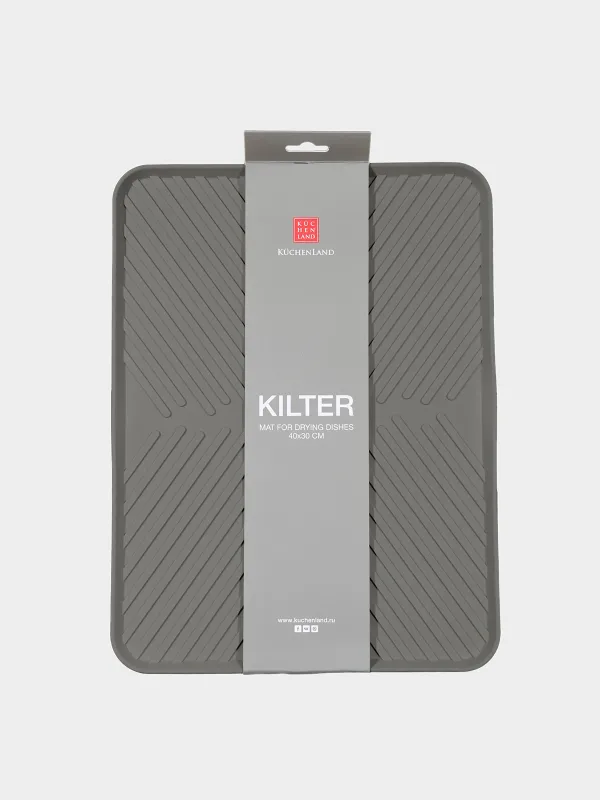 Коврик для сушки посуды, 40x30 см, Assist, image-1