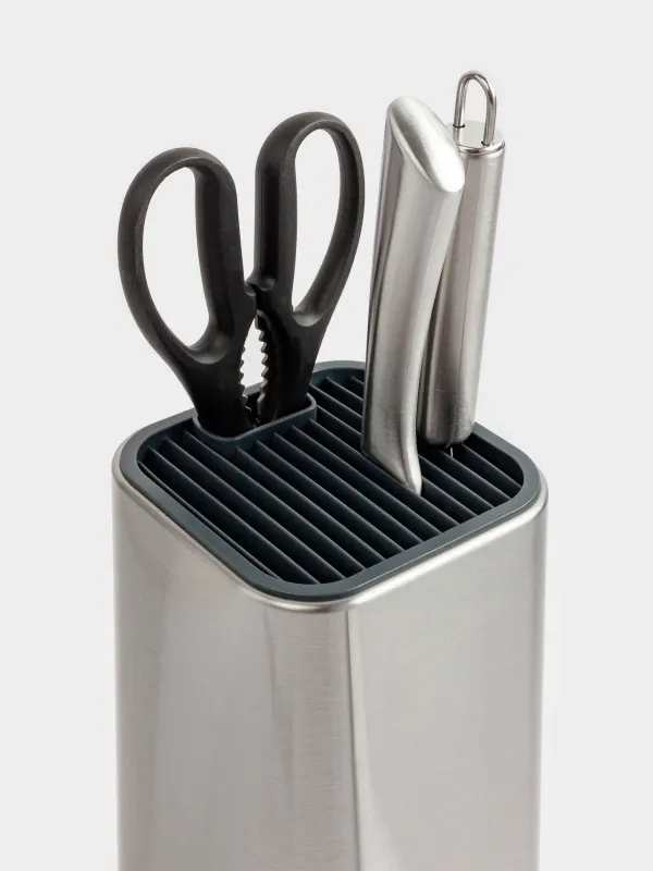 Набор ножей, 6 пр, в подставке, с овощечисткой/ножницами, сталь/пластик, Pascale, image-7