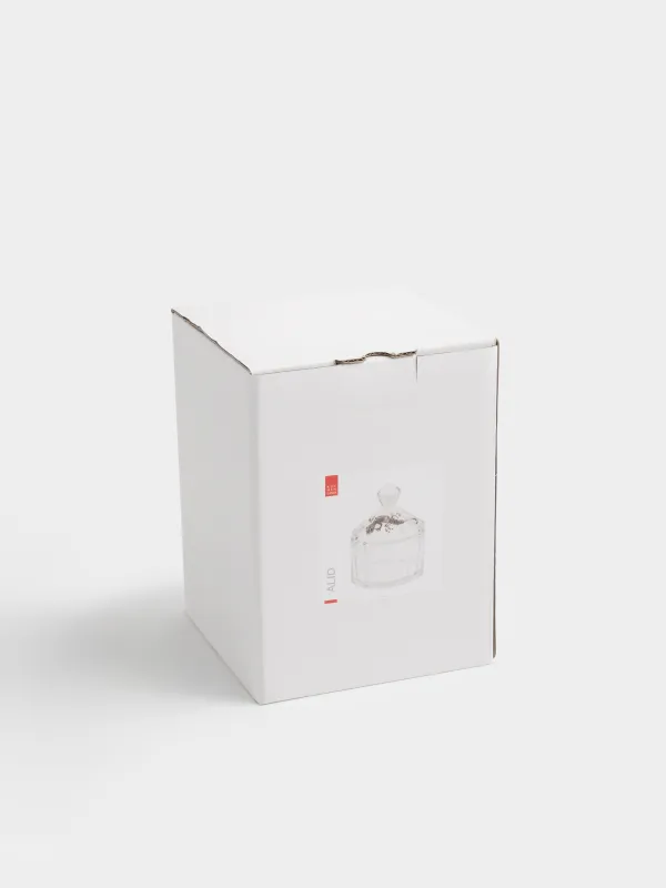 Емкость для хранения, 12х14 см, 300 мл, стекло Р/металл, Золотистая ящерица, Alid, image-5