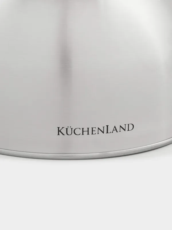 Чайник, 2,8 л, со свистком, сталь, матовый, Whistle, image-6