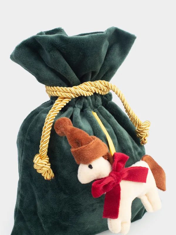 Мешок с конфетами, 20х28 см, 200 гр, ассорти, Лошадка, Sweet christmas, image-1