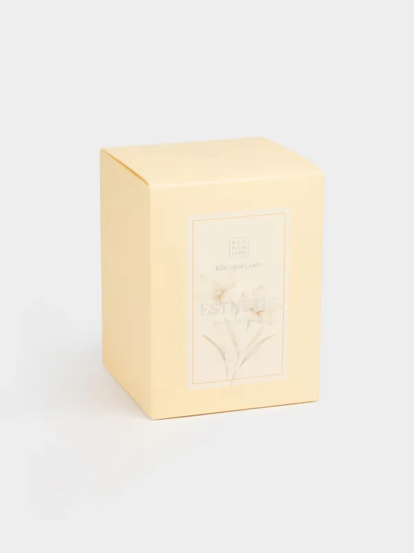 Свеча ароматическая, 11 см, в подсвечнике, с крышкой, стекло, Ocean blossom, Esthetic, image-4