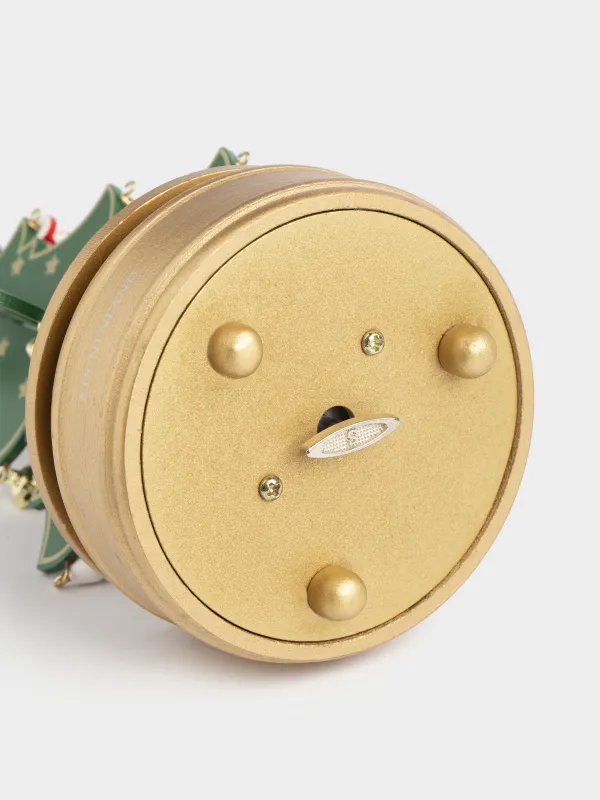 Статуэтка музыкальная, 24 см, с подвесками, Ель, Christmas style, image-4