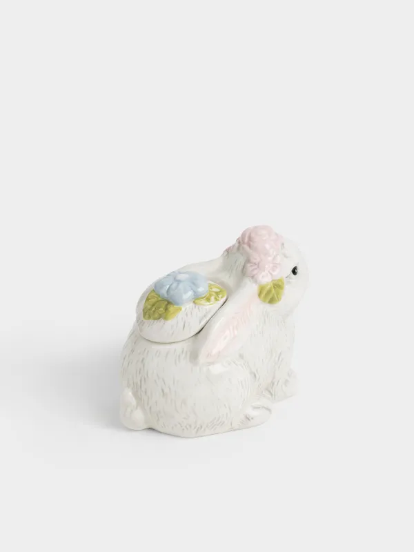 Емкость для хранения, 200 мл, Кролик с цветами, Easter, image-1