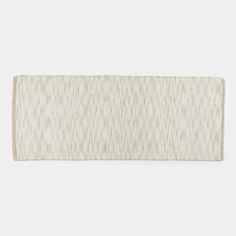 Коврик, 80х200 см, полиэстер/джут/хлопок, бежево-молочный, Vincent, image-0