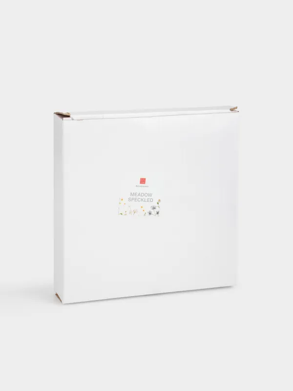 Тарелка закусочная, 21 см, керамика, молочная, Полевые цветы, Meadow speckled, image-4