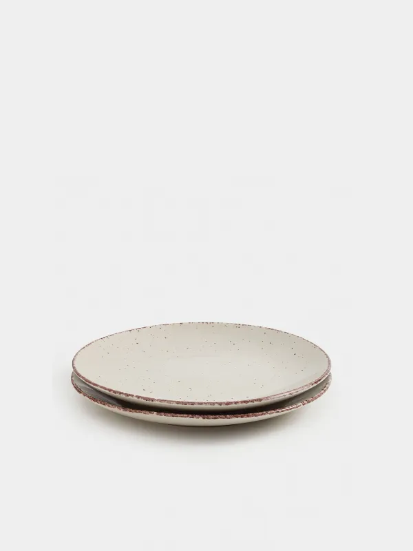 Тарелка закусочная, 21 см, 2 шт, в крапинку, Speckled, image-1