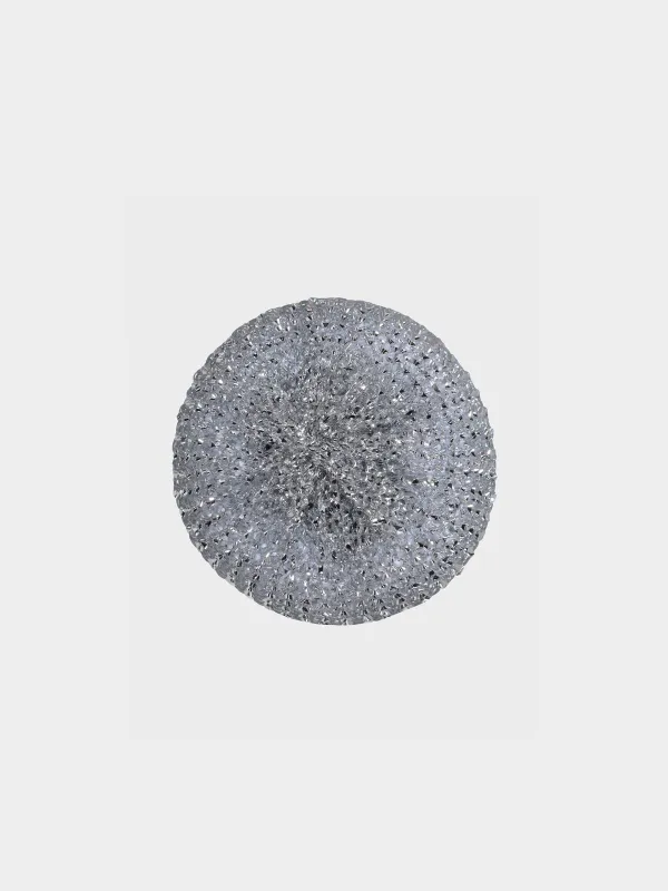 Диспенсер для моющего средства, 250 мл, органайзер, с губкой, полирезин/пластик, серый, Grey steel, image-3