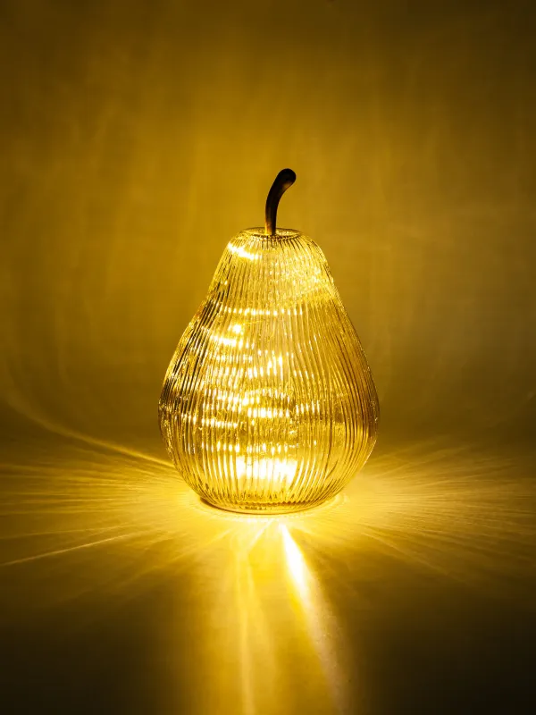 Светильник декоративный, 23 см, стекло, Груша, Fruit light, image-5