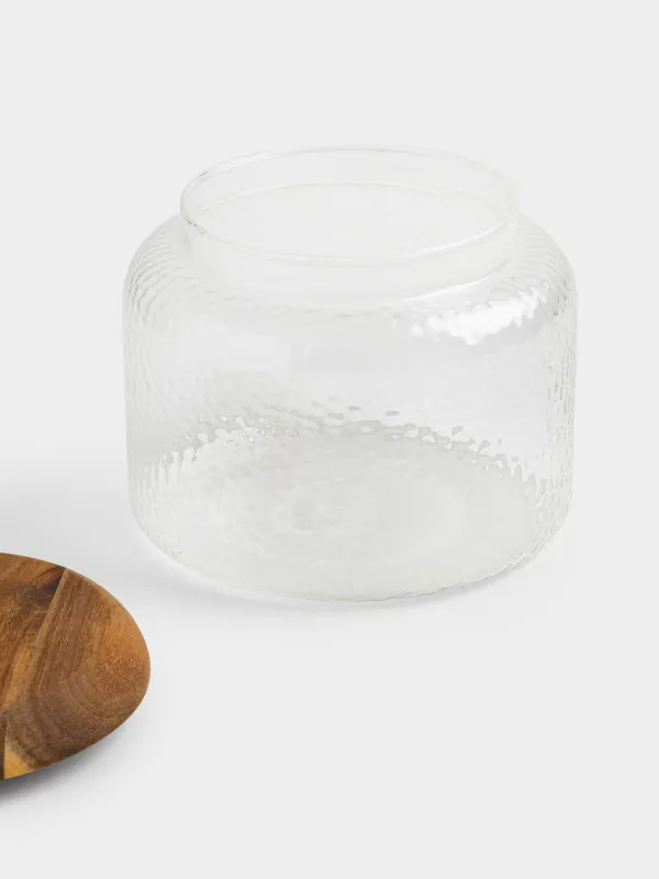 Банка для сыпучих продуктов, 1,5 л, Желудь, Ripply wood, image-2
