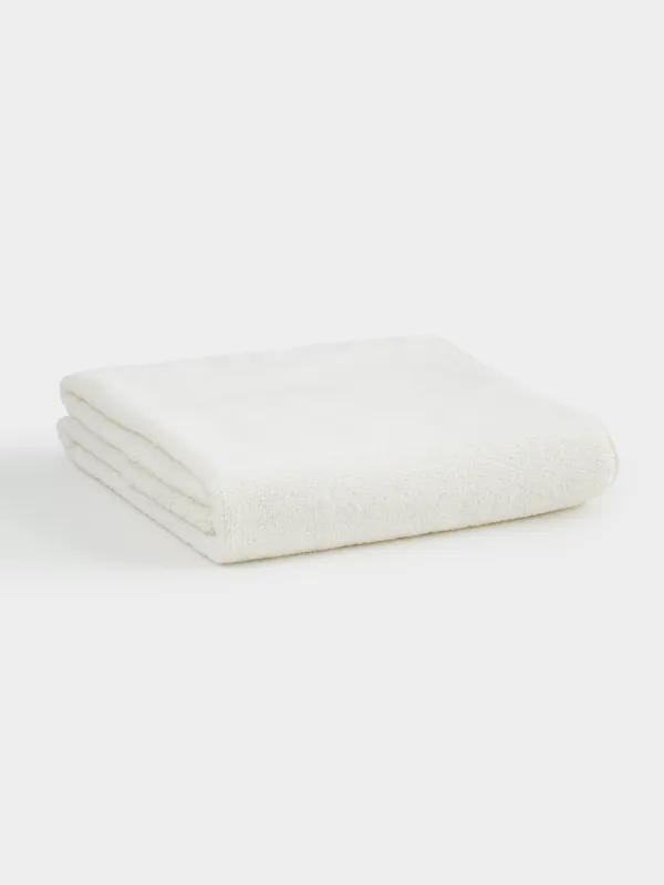 Полотенце, 70х140 см, хлопок, молочное, Super soft cotton, image-0