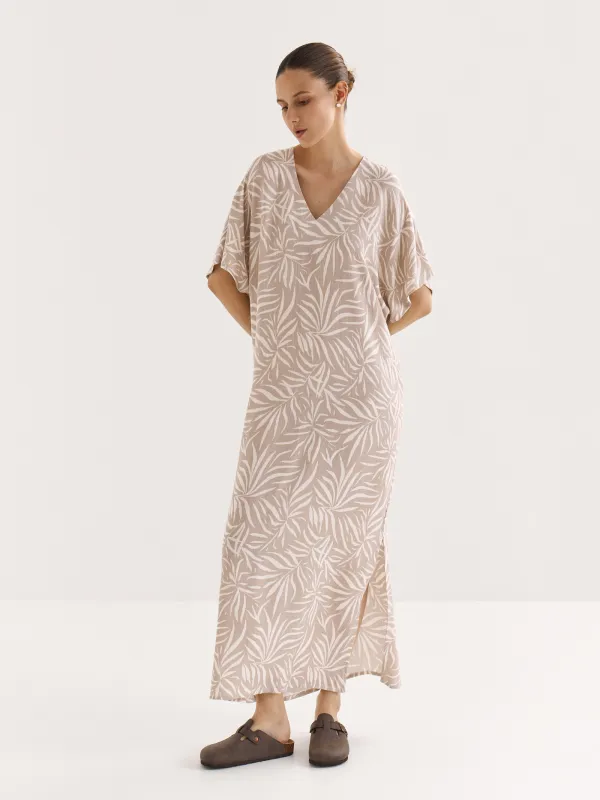 Платье женское, с коротким рукавом, Almi, image-0