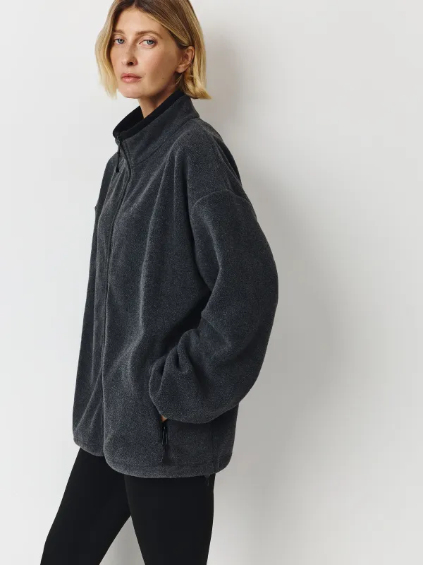 Толстовка на молнии, серая, Socorro, image-2