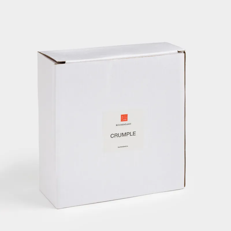 Салатник, 17х8 см, 450 мл, фарфор N, молочный, Мятый эффект, Crumple, image-5