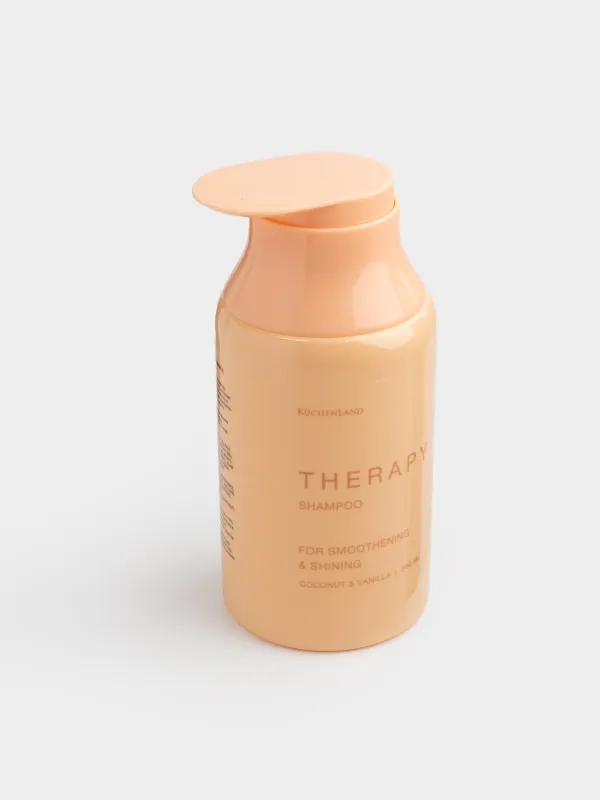 Шампунь, 500 мл, для мягкости и блеска волос, Кокос/Ваниль, Therapy, image-4
