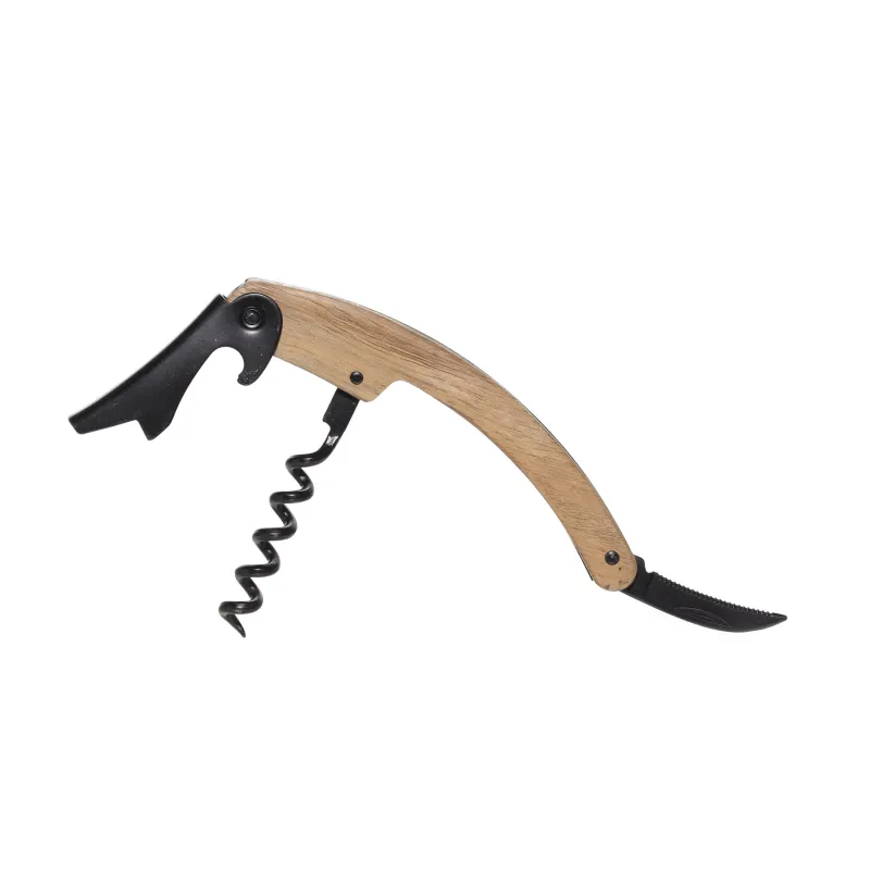 Нож официанта, 11 см, сталь/дерево, черный, Bar, image-1