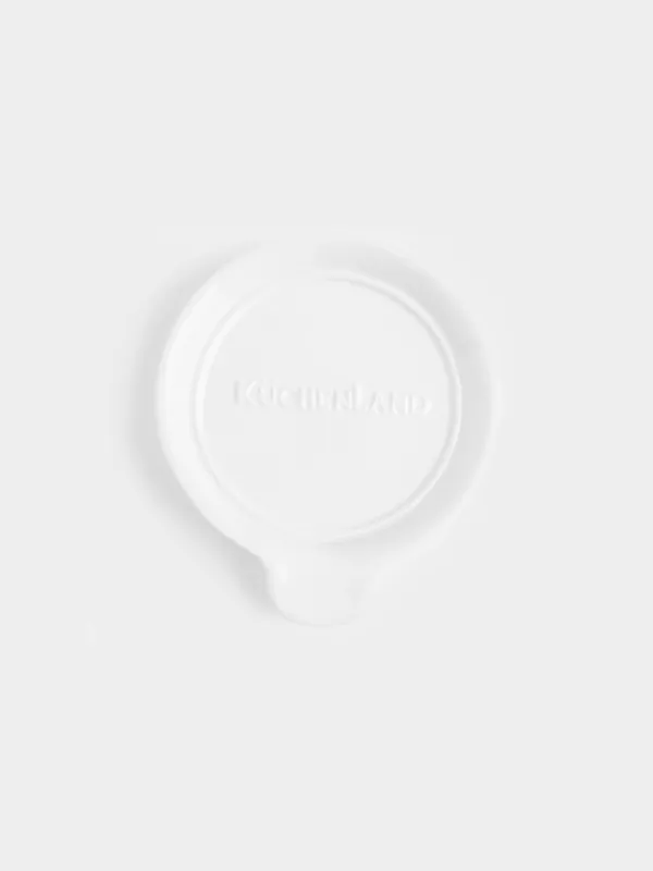 Подставка под ложку, 12 см, керамика D, белая, Круг, Ceramo, image-0