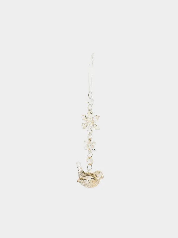 Игрушка елочная, 15 см, Птица, Figure crystal, image-0