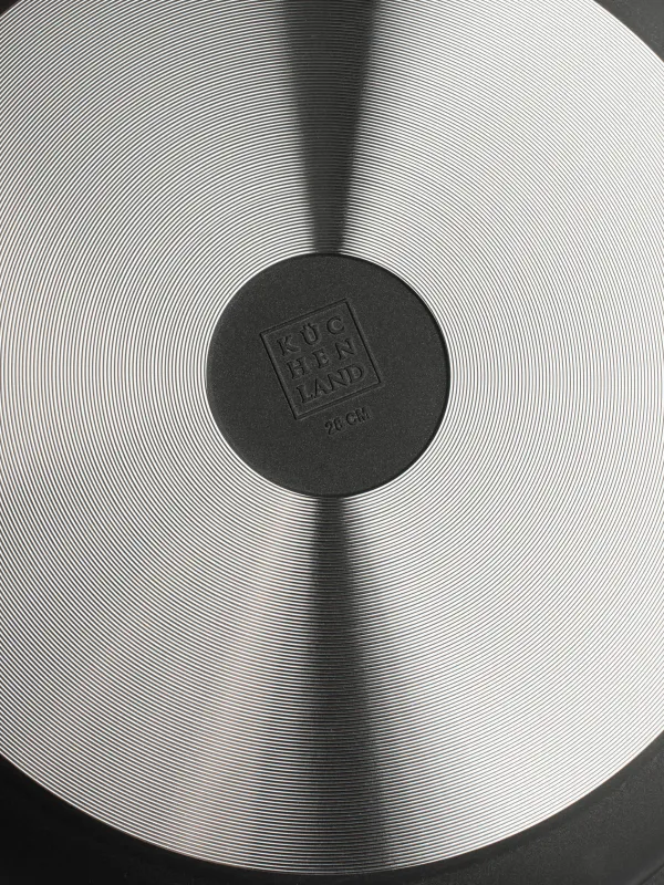 Сковорода, 28 см, съемная ручка, с покрытием, алюминий, Solution 2, image-7