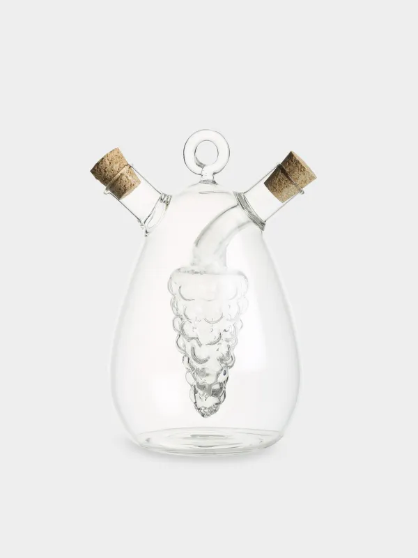 Емкость для масла и уксуса, 400/35 мл, стекло Б/пробка, Comfort Shape, image-0