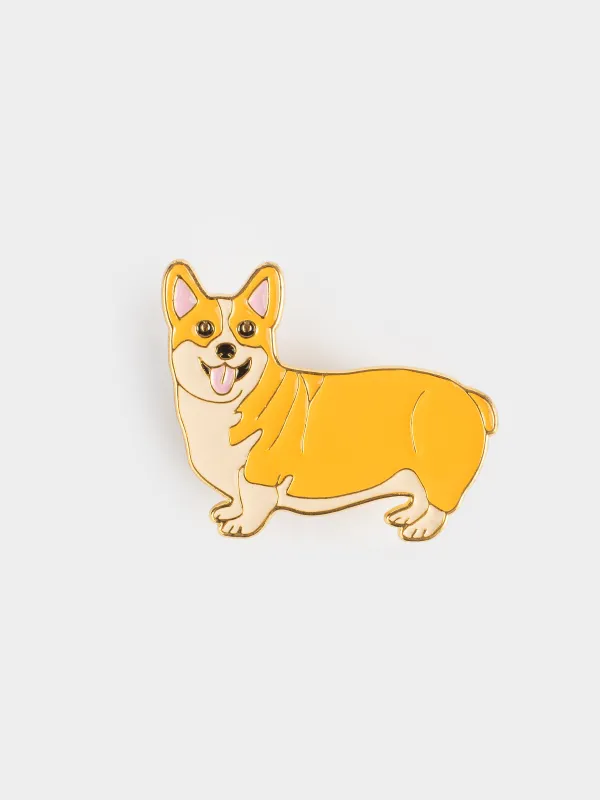 Точилка для карандашей, 5х3 см, металл, оранжевая, Корги, Corgi, image-0