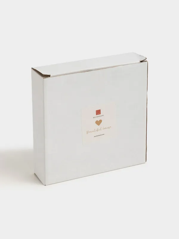 Пиала, 14х3 см, керамика D, молочно-золотистая, Beautiful house, Snow sparks, image-6