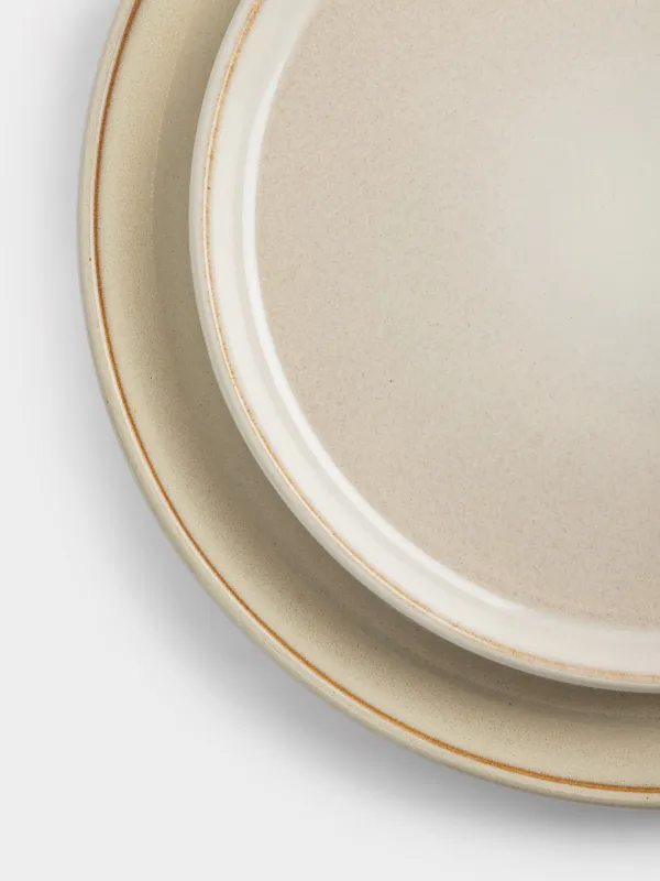 Сервиз обеденный, 6 перс, 18 пр, керамика R, бежевый, Velir, image-3