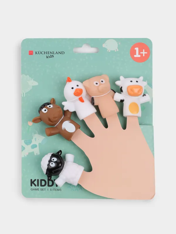 Набор игровой, 5 предметов, Пальчиковый театр, Kiddy, image-2