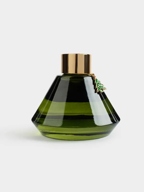 Ароматический диффузор, 120 мл, с подвеской, зеленый, Fresh Lemongrass, Елка, Redolent, image-4