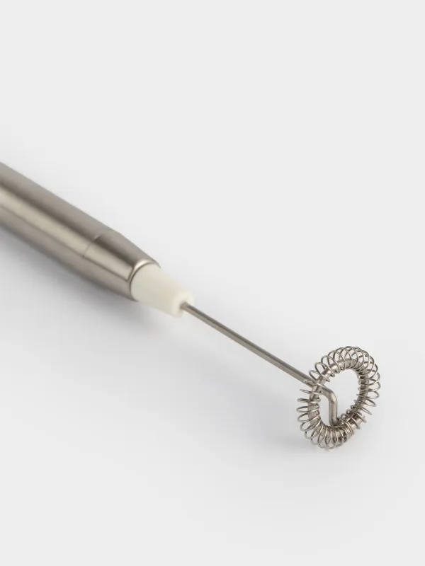 Вспениватель для молока, 21 см, погружной, сталь, бежевый, Cappuccino, image-2