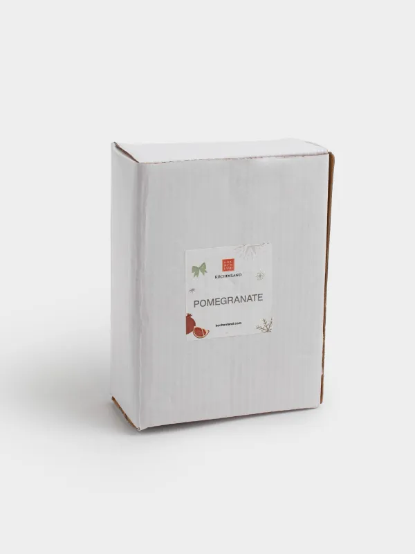 Блюдо декоративное, 15x10 см, металл, красно-золотистое, Гранат, Pomegranate, image-5