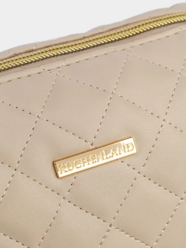 Косметичка, 21х13 см, стеганая, Quilted, image-2