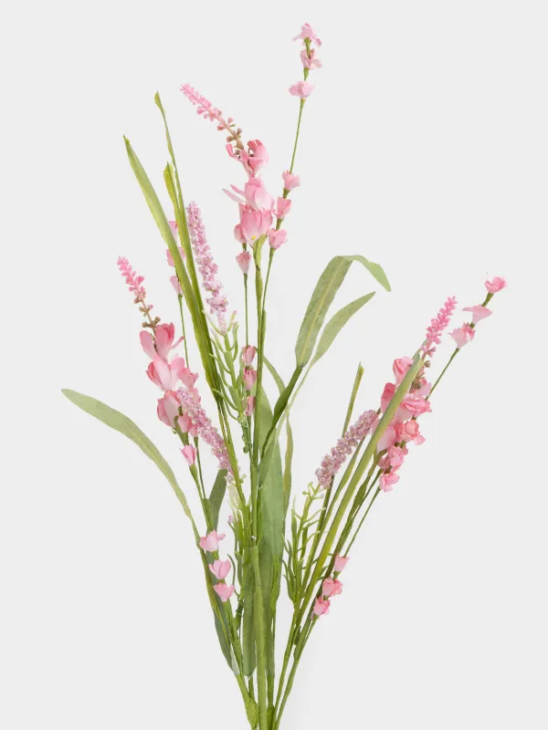 Ветка декоративная, 86 см, пластик/полиэстер, Розовый люпин, Flower garden, image-1
