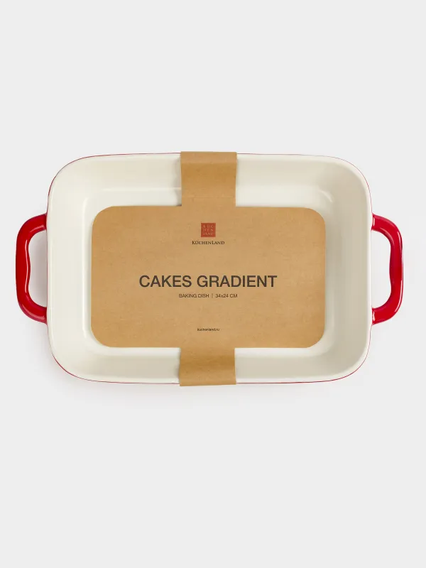 Форма для запекания, 34х24 см, Градиент, Cakes gradient, image-9