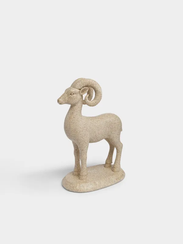 Статуэтка, 19 см, Баран на подставке, Antic sheep, image-0