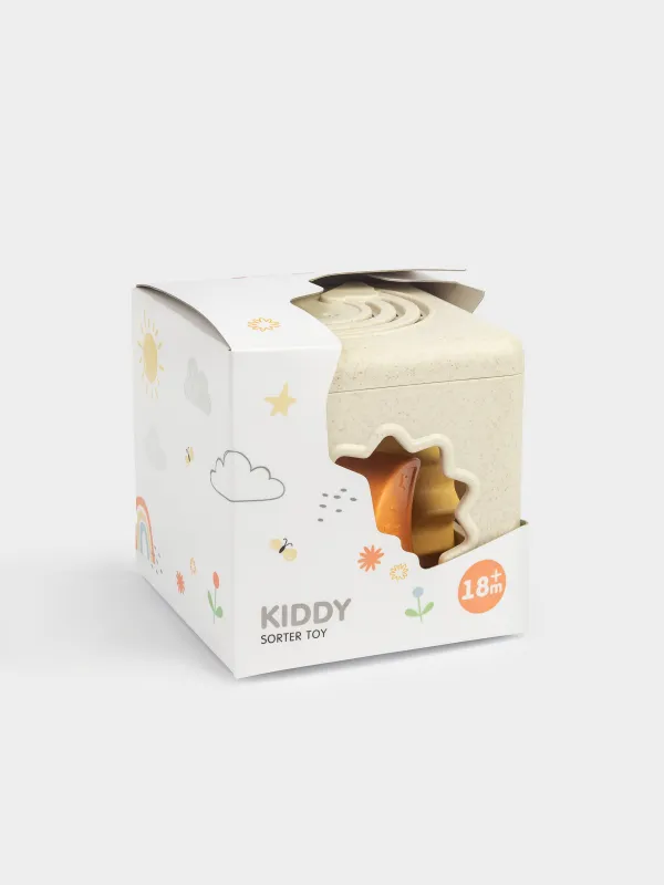Игрушка-сортер, 11 см, развивающая, Кубик, Kiddy, image-6
