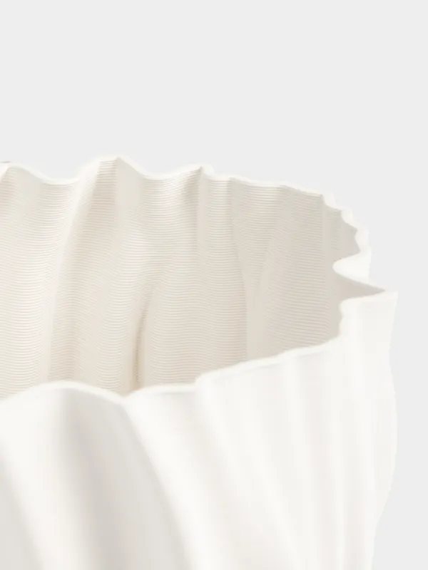 Ваза для цветов, 28 см, Фактурные изгибы, Crumple, image-2