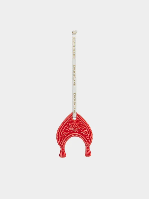 Игрушка елочная, 6 см, Кокошник, Figure christmas, image-0