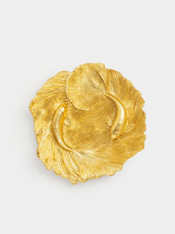 Блюдо декоративное, 30х27 см, Рыбки, Goldfish, image-0