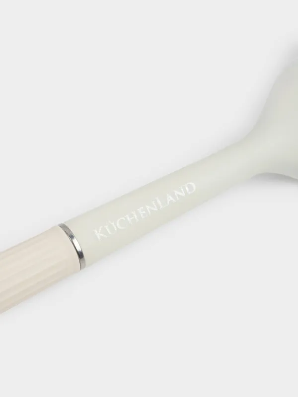 Лопатка-шпатель, 30 см, силикон/нейлон, молочная, Milk kitchen, image-3