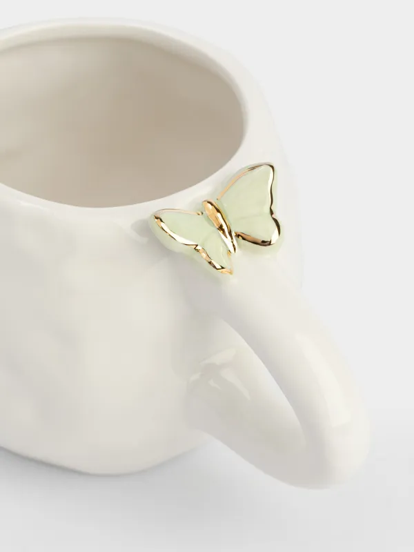 Кружка, 370 мл, Бабочки, Butterfly, image-3