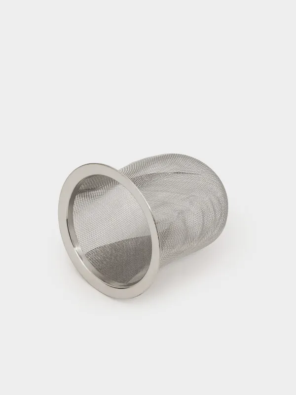 Чайник заварочный, 1 л, керамика/сталь, молочно-золотистый, Цветок, Kettle ceramo, image-4