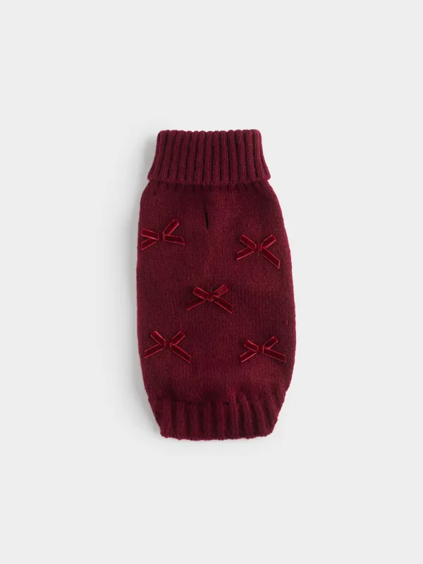 Свитер для животных с принтом Бантики, Fashion pet, image-0