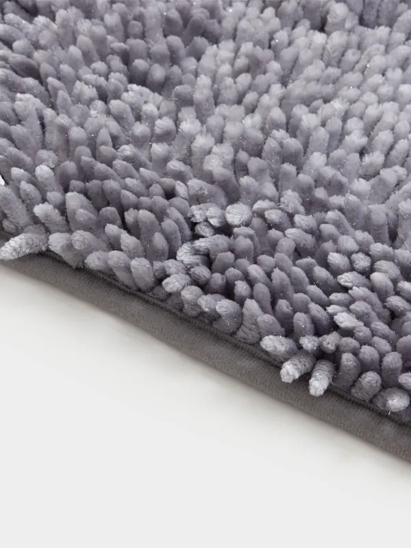 Коврик, 50х80 см, противоскользящий, Fluffy, image-2