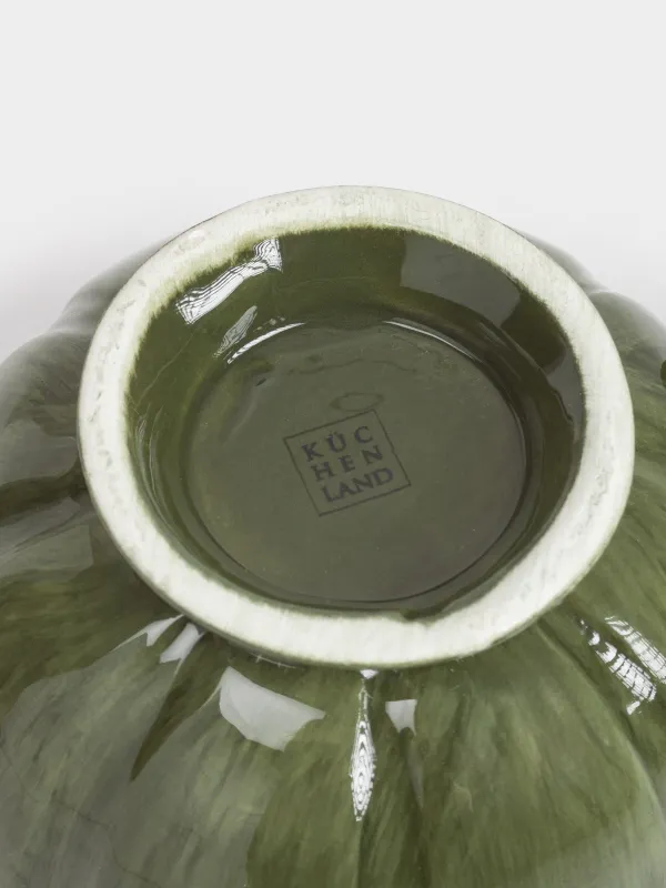 Кружка, 450 мл, керамика, зеленая, Белка внутри, Forest symphony, image-5