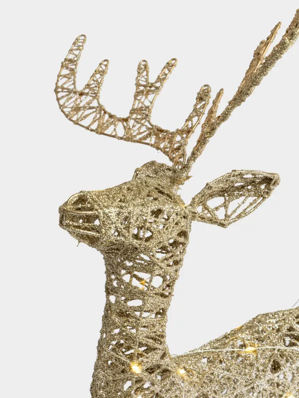 Изделие декоративное, 29х48 см, Олень, Deer sparks, image-1